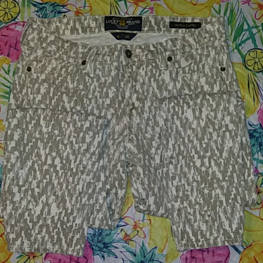 Lucky Brand Capri's